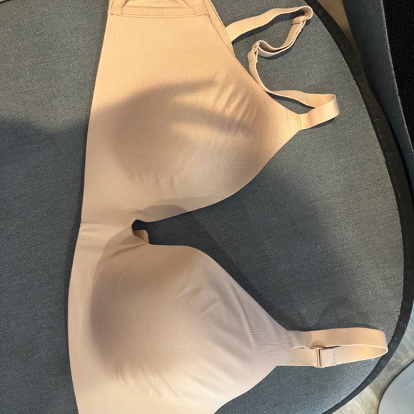 SKIMS- T-SHIRT DEMI BRA IN CLAY - Picture 4 of 4